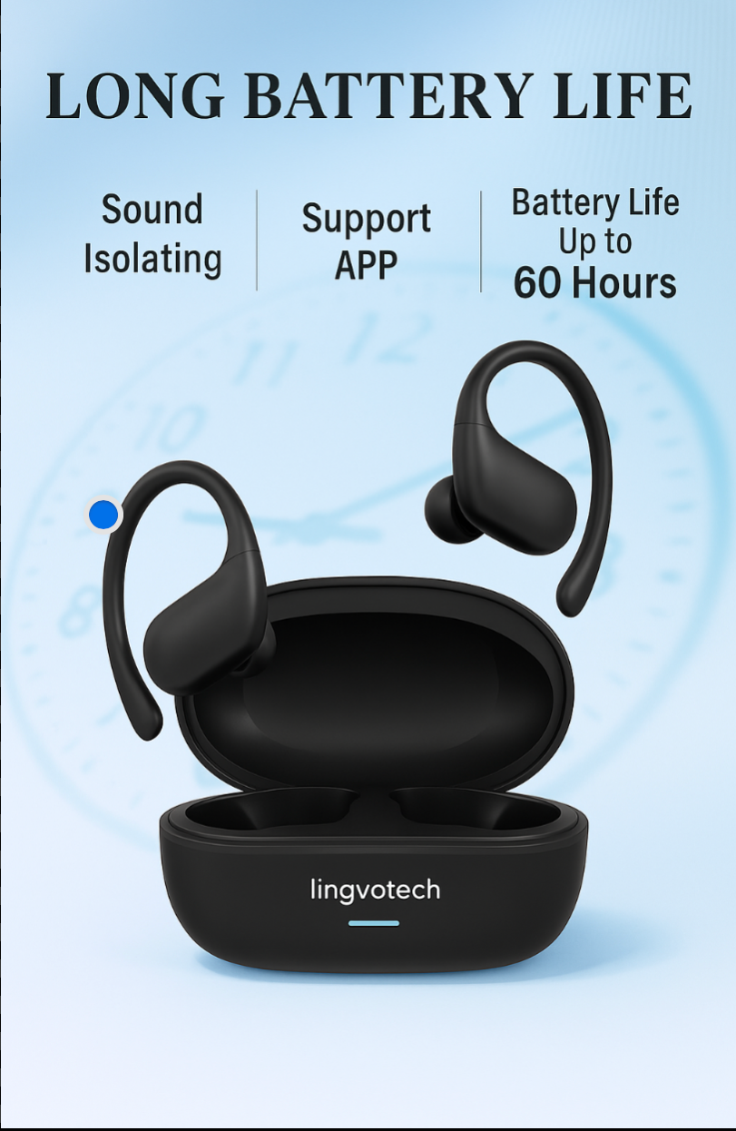 LingvoTech Z8 Air – Smart Translation Earbuds